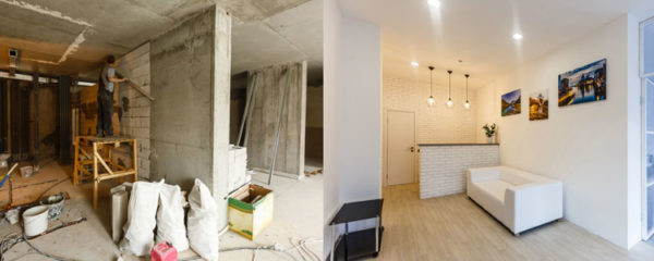 travaux de rénovation